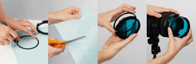 Profoto OCF II Gel Ring Magnetring for å lage dine egne farger 