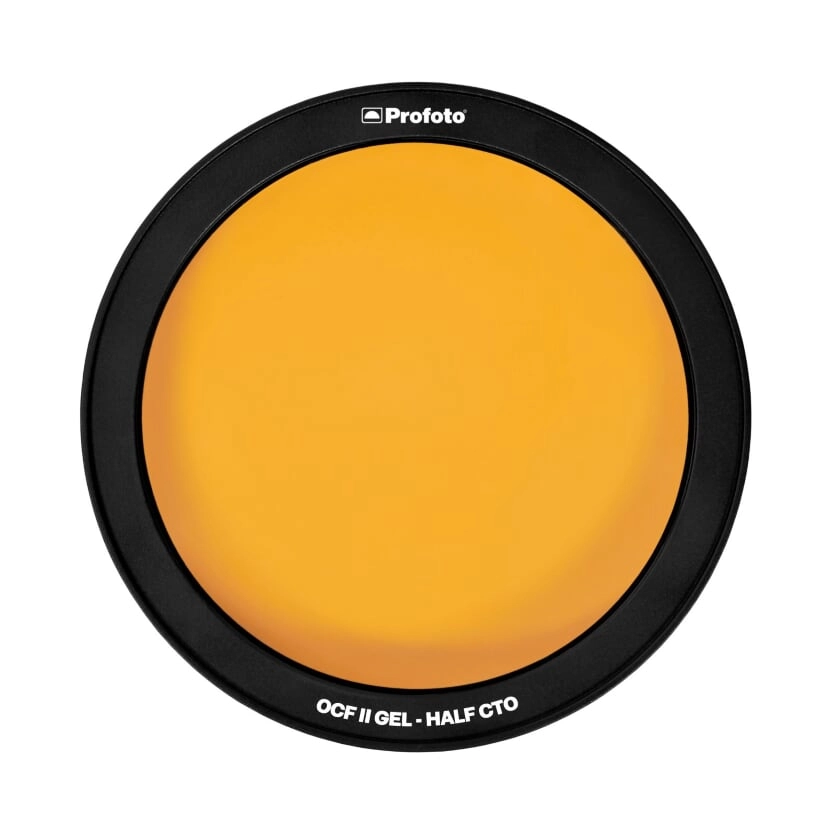 Profoto OCF II Gel - Half CTO Gel med magnetfester. Varmtone