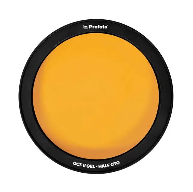 Profoto OCF II Gel - Half CTO Gel med magnetfester. Varmtone 
