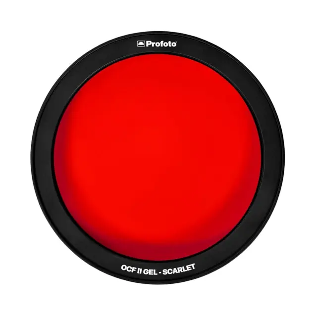 Profoto OCF II Gel - Scarlet Farget Gel med magnetfeste 