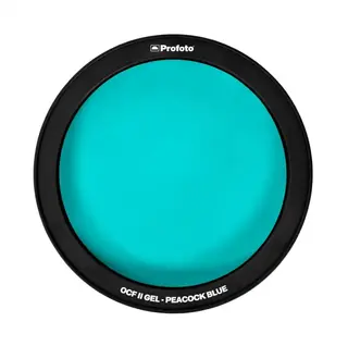 Profoto OCF II Gel - Peacock Blue Farget Gel med magnetfeste