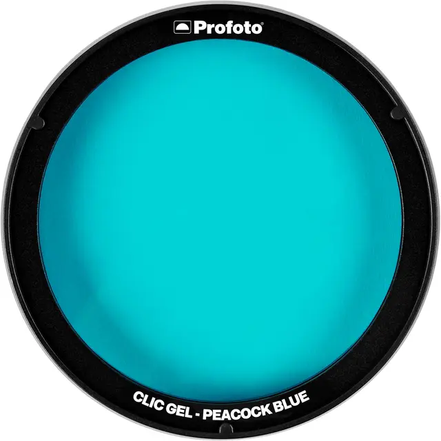 Profoto Clic Gel - Peacock Blue Fargefilter til blits i A1-serien 