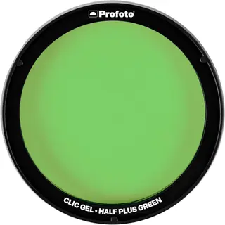 Profoto Clic Gel - Half Plus Green Fargekorreksjons-filter til A1-serien