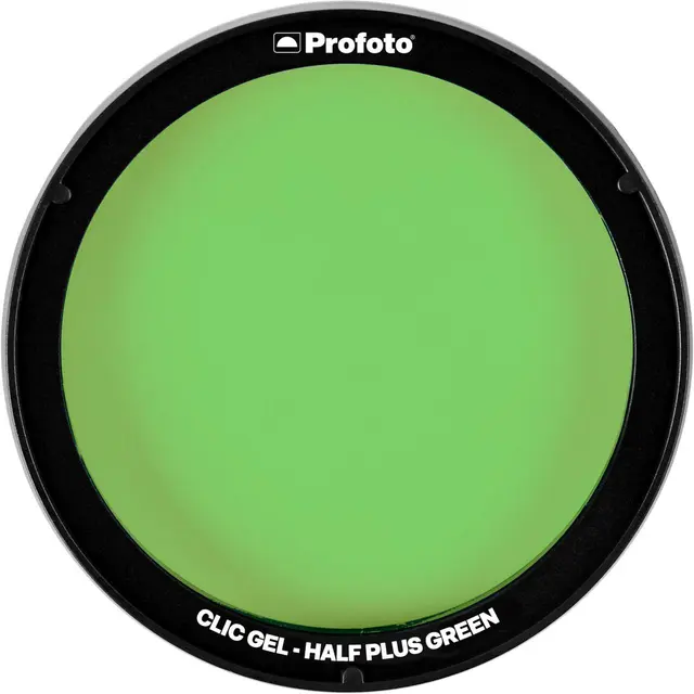Profoto Clic Gel - Half Plus Green Fargekorreksjons-filter til A1-serien 
