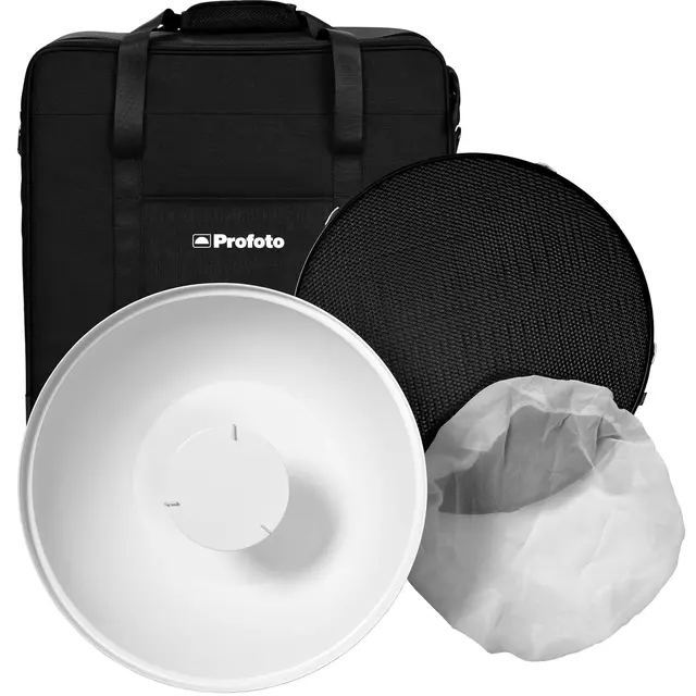 Profoto Softlight Kit - Beauty Dish Softlight Reflector Hvit Grid, Diff, bag 