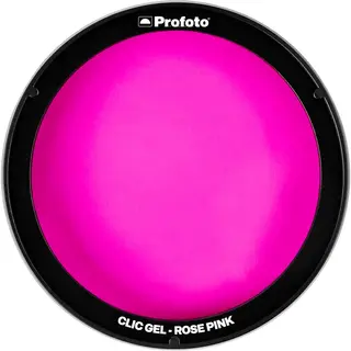 Profoto Clic Gel - Rose Pink Fargefilter til blits i A1-serien
