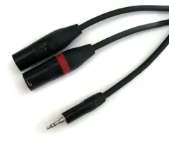 Pulse Signal Cable 3.5mm Stereo - 2x XLR