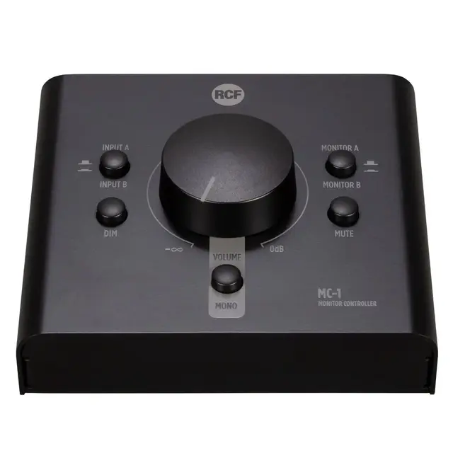 RCF MC-1 2 input x 2 output Monitor Controller 