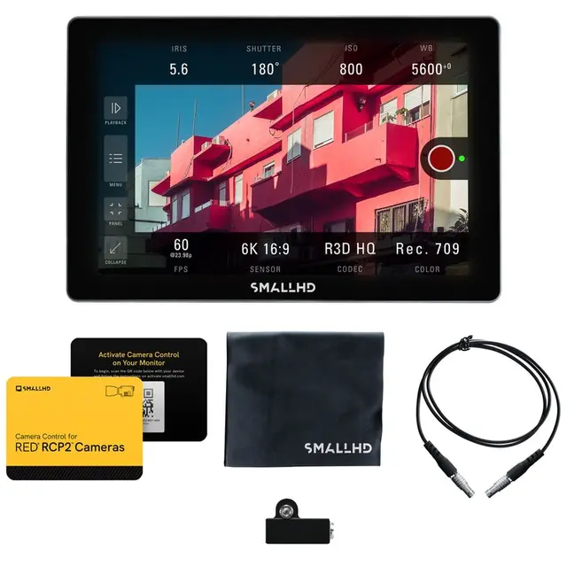 SmallHD Cine 7 RED Kit KOMODO & V-RAPTOR 7" Monitor med RED Camera Control 