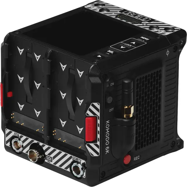 RED Cinema KOMODO 6K Starter Pack 6K S35 Kamera Starter Pack med batterier 