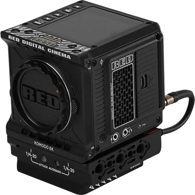 RED Cinema KOMODO 6K Starter Pack 6K S35 Kamera Starter Pack med batterier 