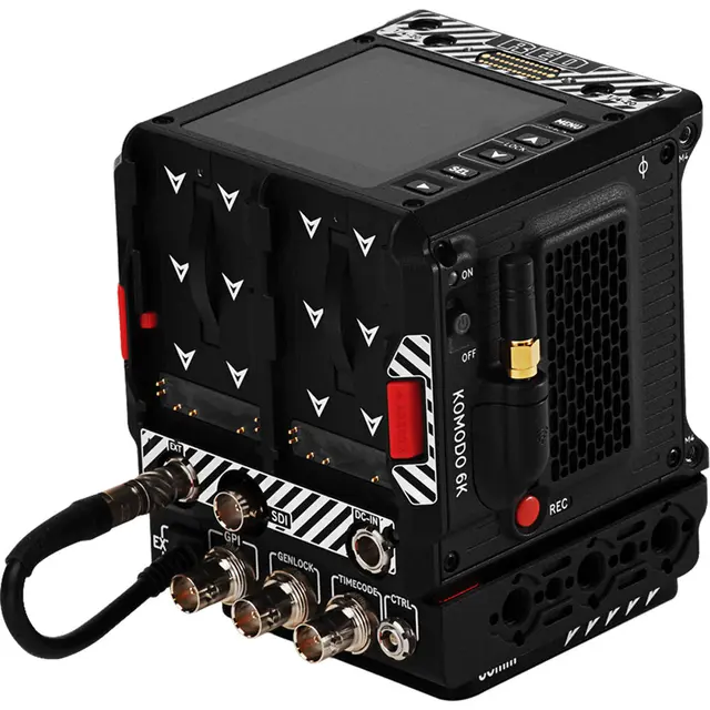 RED Cinema KOMODO 6K Starter Pack 6K S35 Kamera Starter Pack med batterier 