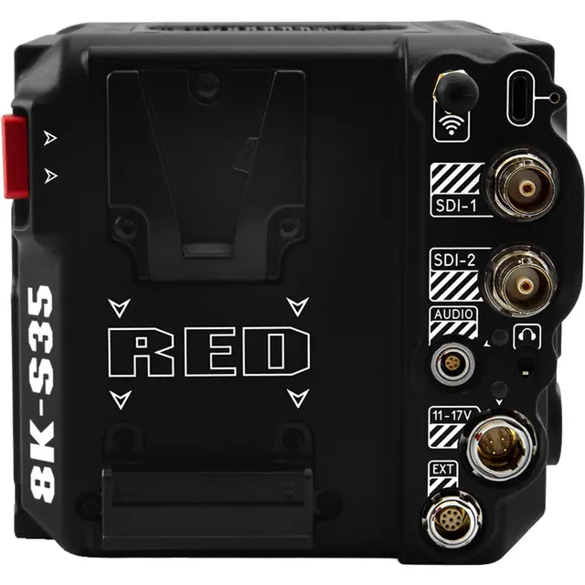 RED V-RAPTOR™ 8K S35 Production Pack 8K S35 Kamera Kit med V-Mount 