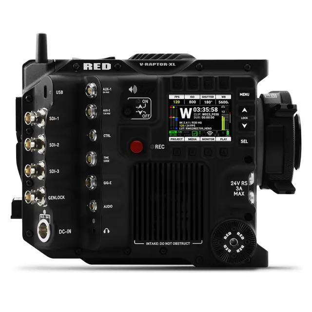 RED V-RAPTOR™ XL 8K VV 8K VV + 6K S35 (Dual Format)  V-Mount 