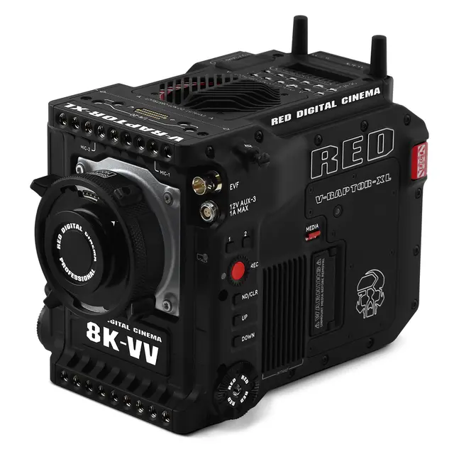 RED V-RAPTOR™ XL 8K VV 8K VV + 6K S35 (Dual Format)  V-Mount 