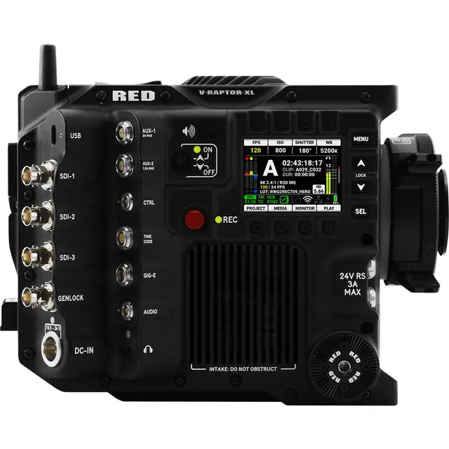 RED V-RAPTOR™ XL 8K S35 8K S35 Kamerahus med V-Mount 