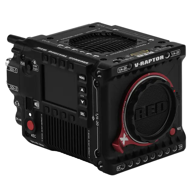 RED V-RAPTOR [X]™ 8K VV Starter Pack 8K VV + 6K S35 (Dual Format) StarterPack 