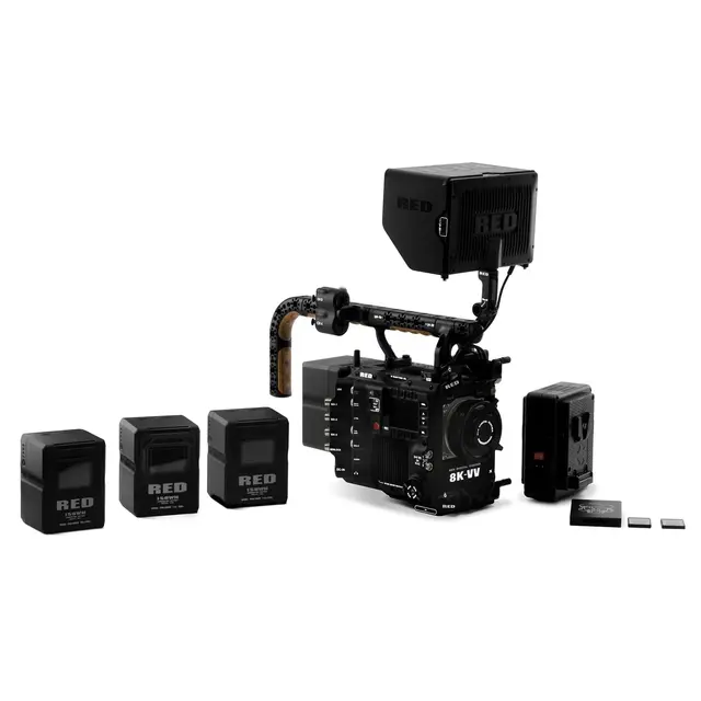 RED V-RAPTOR [X]™ XL 8K VV Prod Pack 8K VV + 6K S35 Production Pack V-Mount 