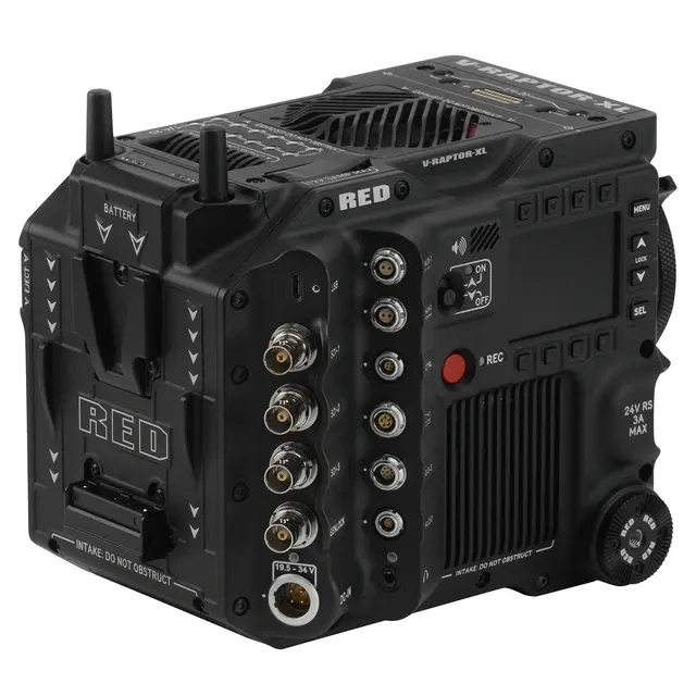 RED V-RAPTOR [X]™ XL 8K VV Hus 8K VV + 6K S35 (Dual Format) V-Mount 