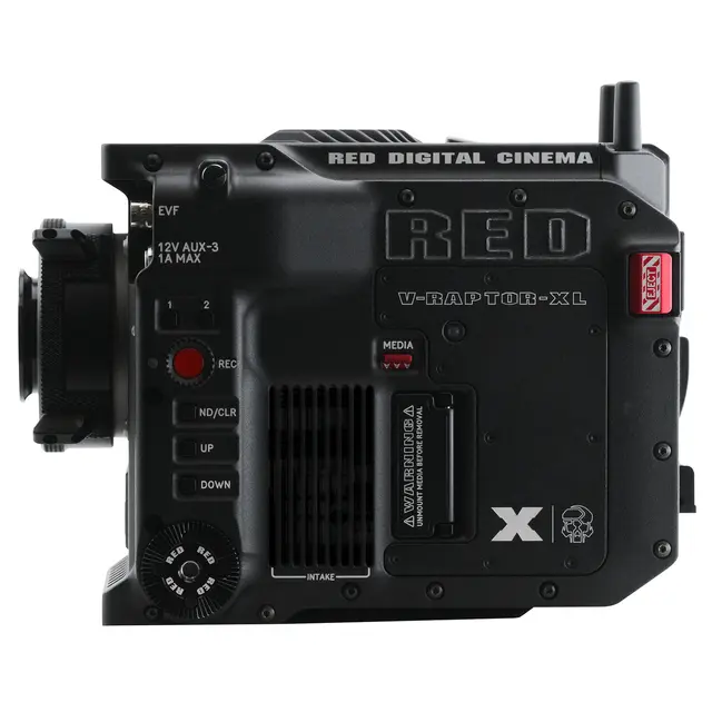 RED V-RAPTOR [X]™ XL 8K VV Hus 8K VV + 6K S35 (Dual Format) V-Mount 