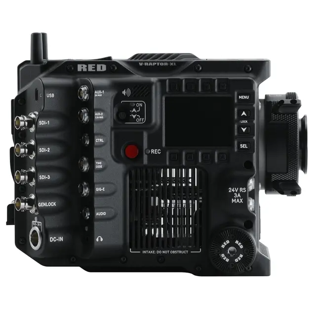 RED V-RAPTOR [X]™ XL 8K VV Hus 8K VV + 6K S35 (Dual Format) V-Mount 