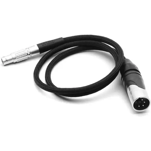 RED Power Kabel 3 Meter 4Pin XLR Strøm Kabel 