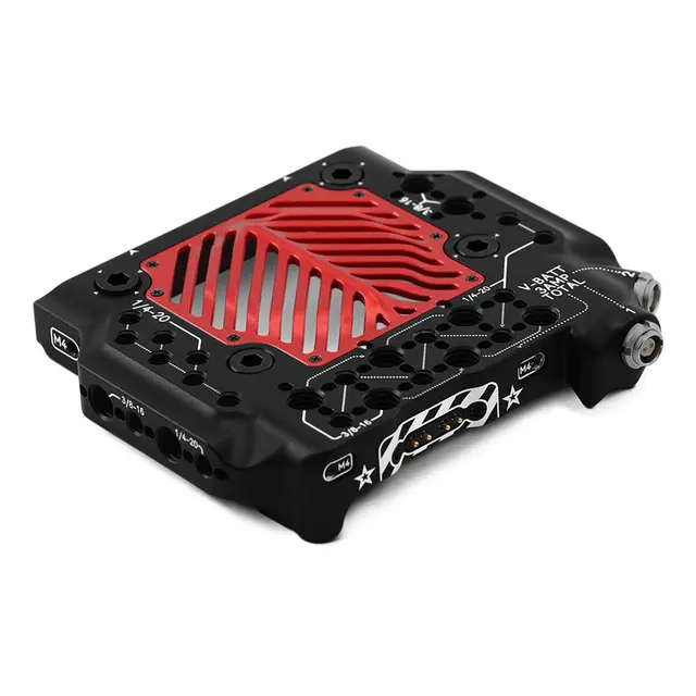 RED V-RAPTOR Tactical Top Plate w/Battery Adapter Plus (Gold Mount) 