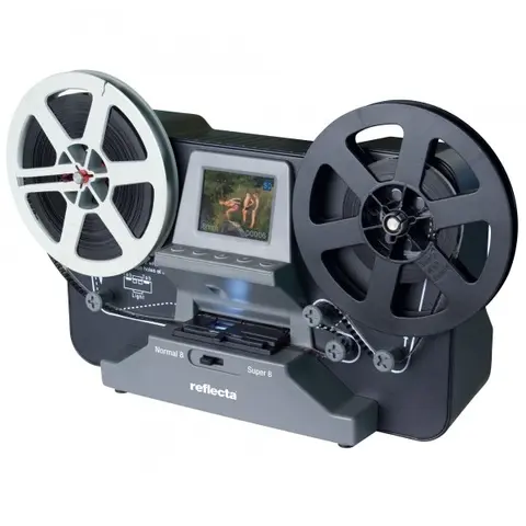 Reflecta Super 8 Normal 8 filmscanner for Super8 og Normal 8 film