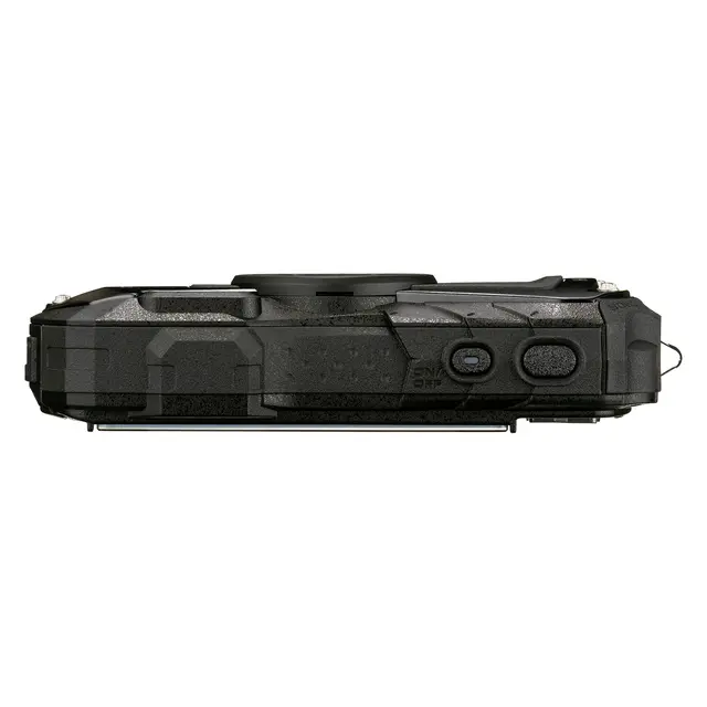 Ricoh WG-80 Black Kompaktkamera med ringblits. Sort 