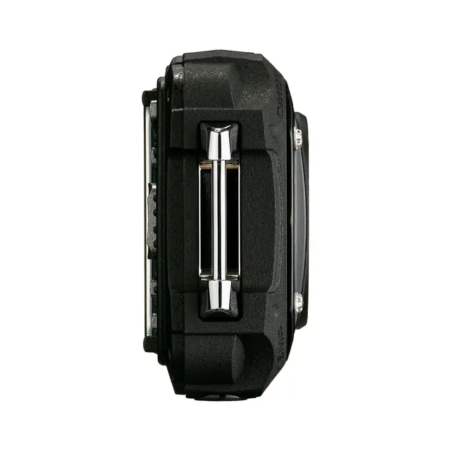 Ricoh WG-80 Black Kompaktkamera med ringblits. Sort 