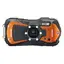 Ricoh WG-80 Orange Kompaktkamera med ringblits. Oransje