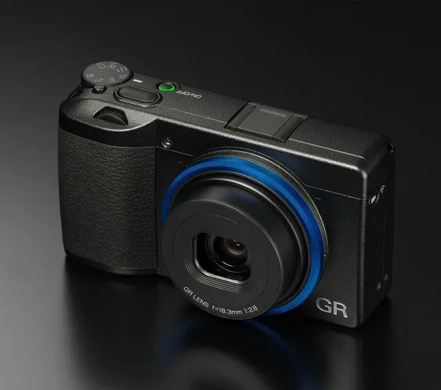 Ricoh Objektivring GN-1 til GR III Blå 