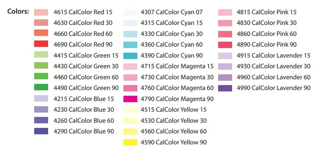 Rosco CalColor Flash Pack KIT Fargekalibrerte filter til Speedlight 