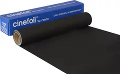 Rosco Matte Black Cinefoil 24&quot; x 25&#39; Rull: 61x762cm Blackwrap