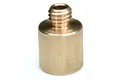 Rycote Brass 3/8&quot; M til 5/8&quot; F adapter Skrueadatper Mikrofongjenger til 3/8&quot;