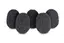 Rycote Lavalier Foams 5pk Black Skumhette for mygger - 5mm&#216; x 15mmL