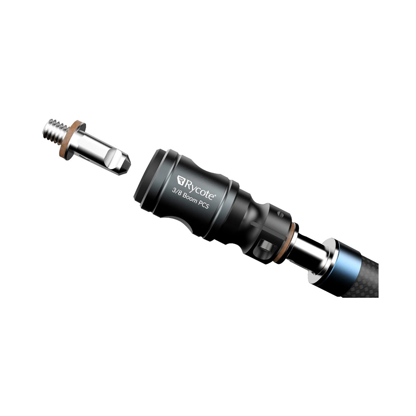 Rycote PCS-Boom Connector 3/8" Classic Hurtigfeste for mikrofon til Boom 3/8 "