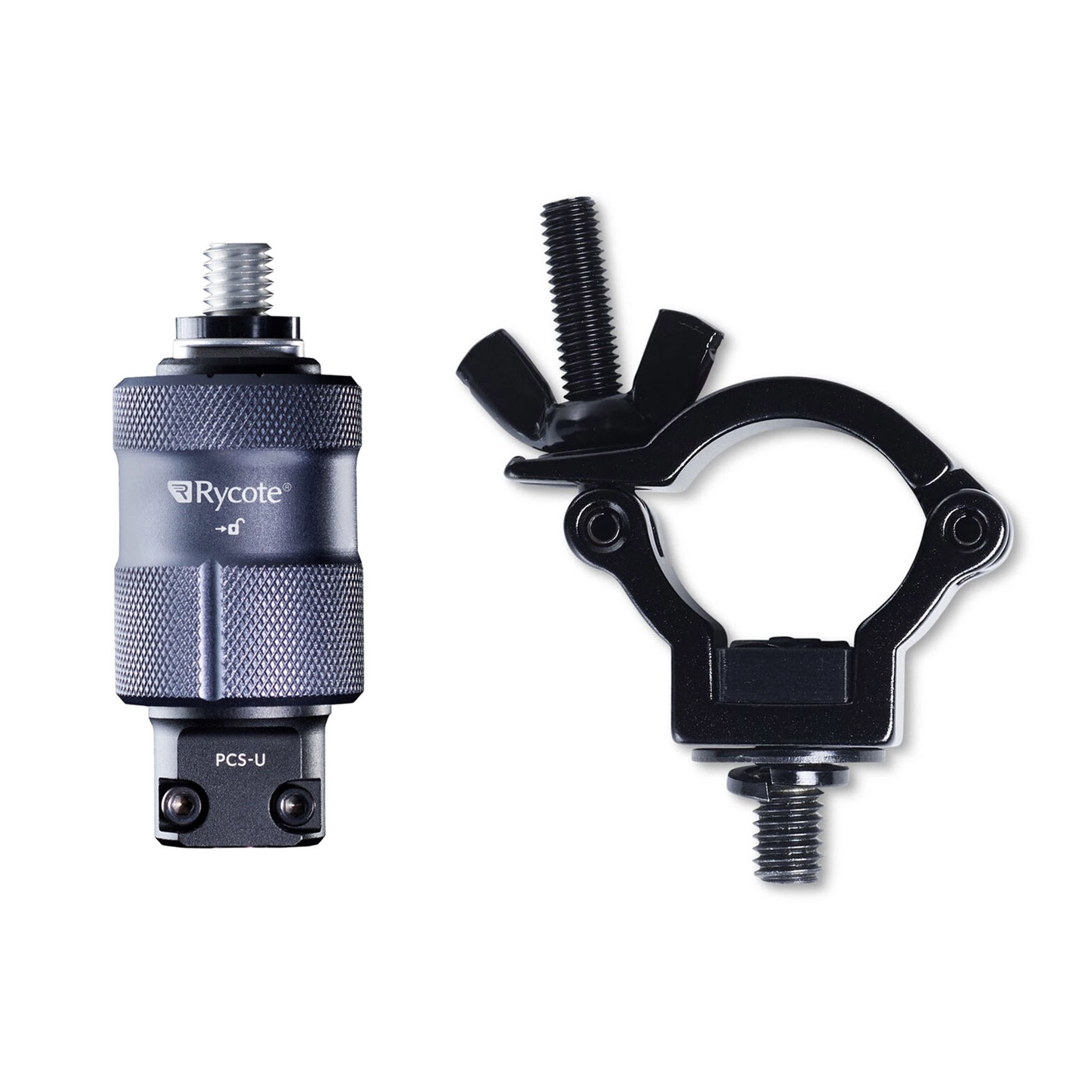Rycote PCS-Utility Half Coupler Kit S Small. 32-35mm med 3/8" Bolt