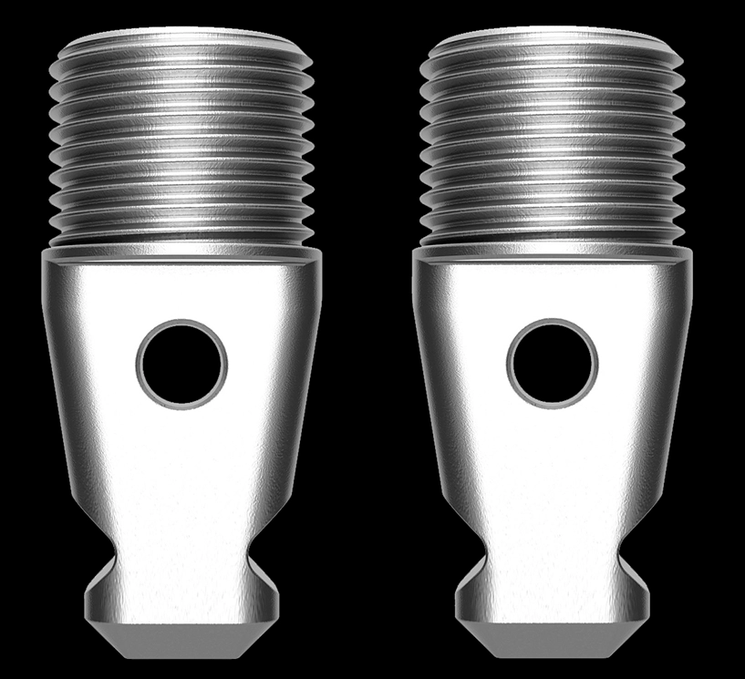 Rycote PCS Tips- 5/8" til Boom Connector Endestykker til Boom Connector