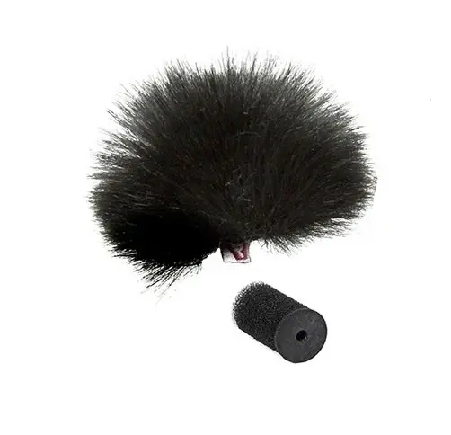 Rycote Windjammer Lavalier Black 1pcs. Vindpels til mygg. Sort 