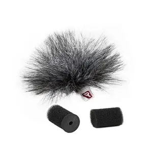 Rycote Ristretto Lavalier Windjammer 1pk Vind Pels til mygg 2-pack Gr&#229;