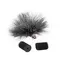 Rycote Ristretto Lavalier Windjammer 1pk Vind Pels til mygg 2-pack Gr&#229;