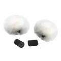 Rycote Ristretto Lavalier Windjammer 2pk Vind Pels til mygg 2-pack Hvit