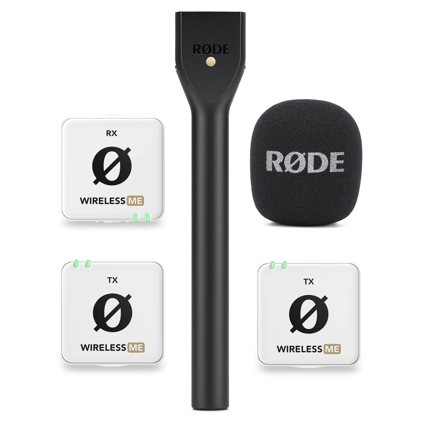 Røde Wireless ME DUAL White Inkludert Røde Interview GO