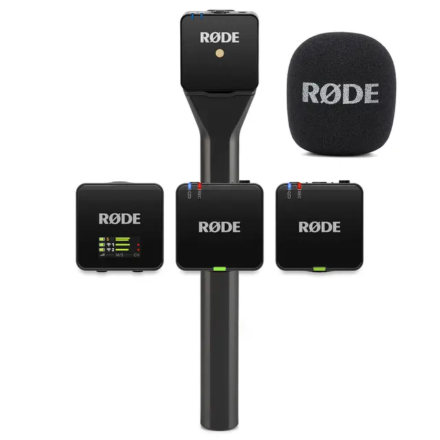 Røde Wireless GO (3rd Gen) Med Røde Interview GO 