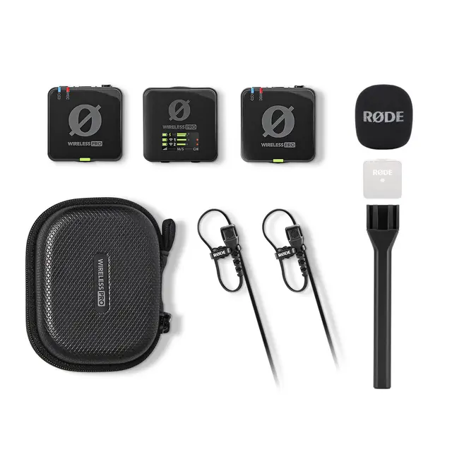 Røde Wireless PRO Inkludert Røde Interview GO 