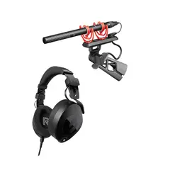Røde NTG5 Location Recording Kit + Røde NTH-100 Pro Over-Ear Headphones