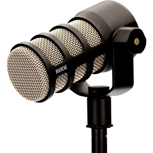 Røde Podmic & Røde Tripod 2 Dynamisk podcastmikrofon med stativ 