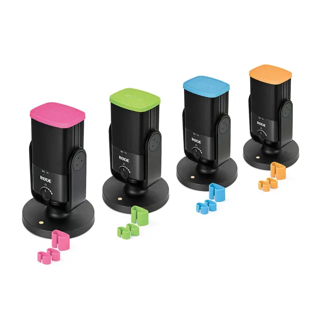 Røde COLORS1 4 x Farge-ID Og kabelclip for USB-Mini 