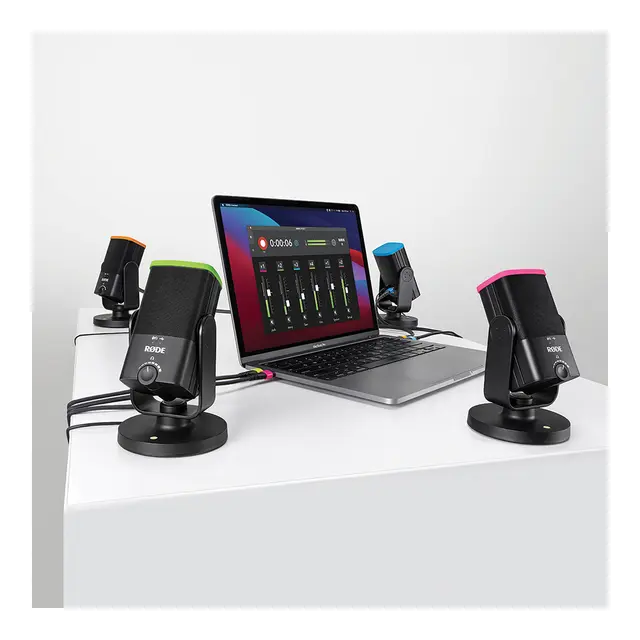 Røde COLORS1 4 x Farge-ID Og kabelclip for USB-Mini 